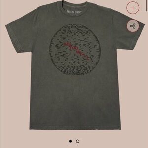 Taylor Swift “All Too Well” Lyric Grey Short Sleeve Tee - RARE